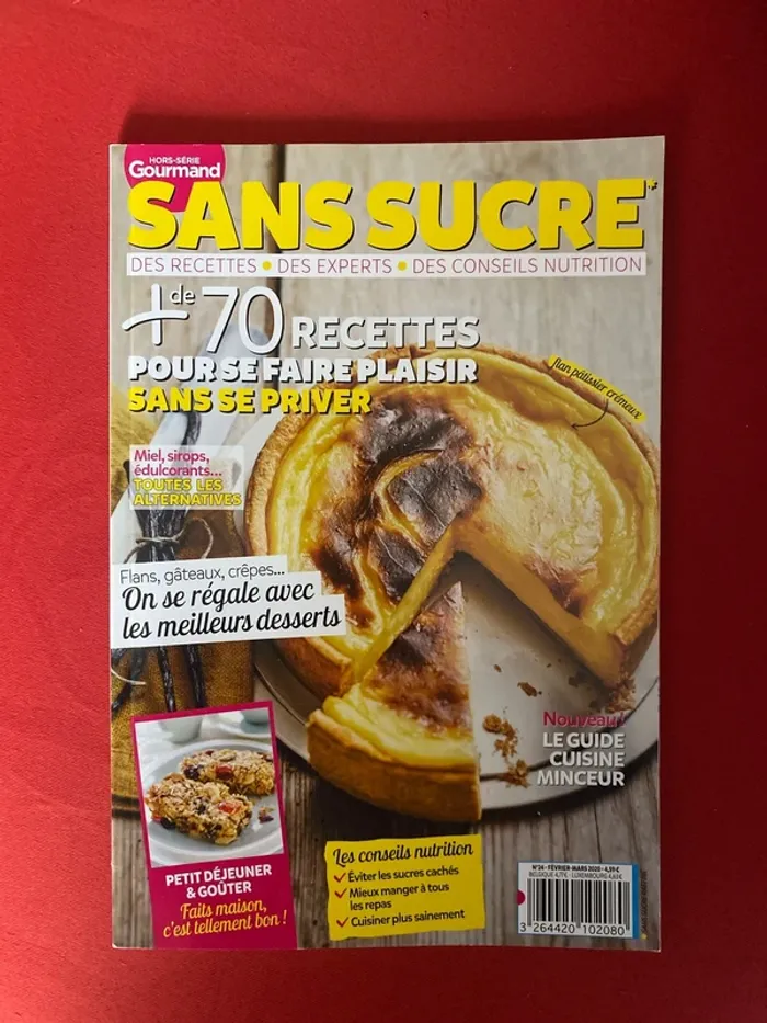 Magazine recettes sans sucre