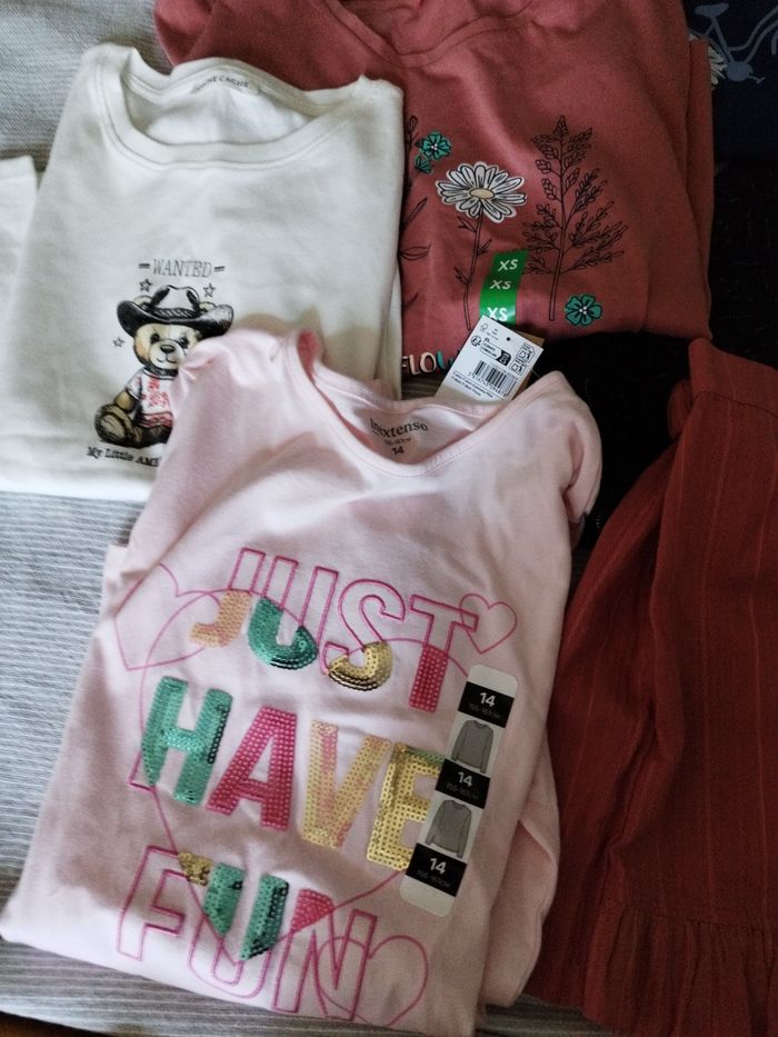 Lit vêtements fille 12-14 ans neuf - photo numéro 2