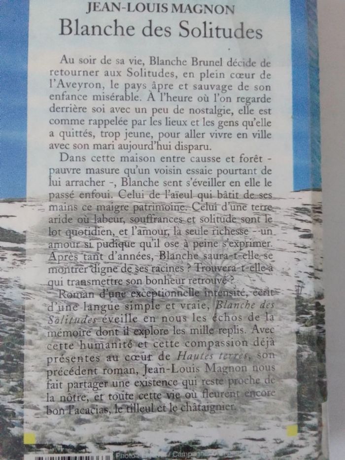 Jean-Louis Magnon 🔹 Blanche des solitudes - photo numéro 3