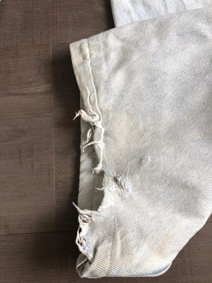 Jean jennyfer taille 36 wide leg bleu clair - photo numéro 15