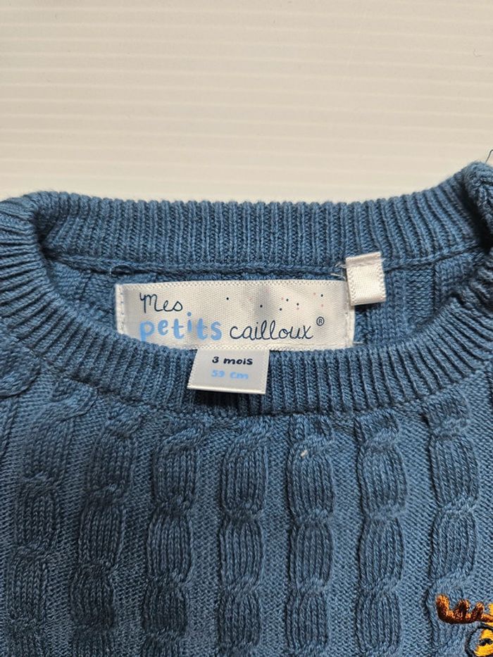 Pull fin en maille 3 mois - photo numéro 2