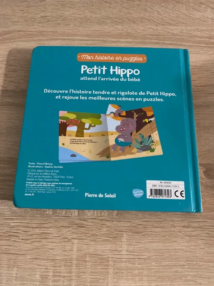 lot de 5 gros livres pour enfants, apprentissage des animaux du monde - photo numéro 7
