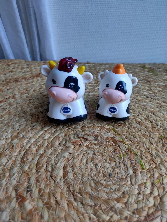 Tut tut animo maman et bébé Vache - photo numéro 5