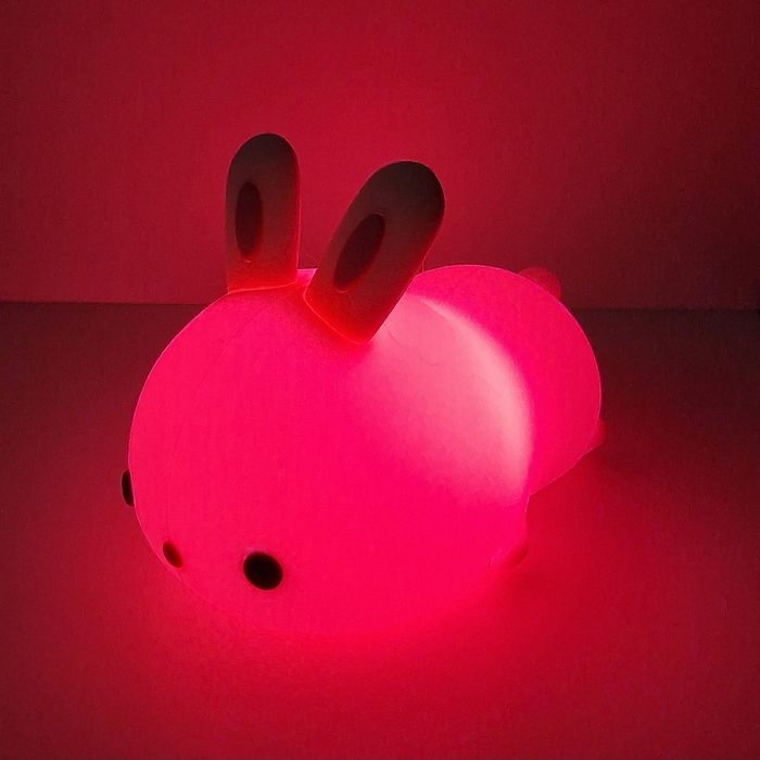 Veilleuse bebe lapin LED - Lumière douce - photo numéro 5