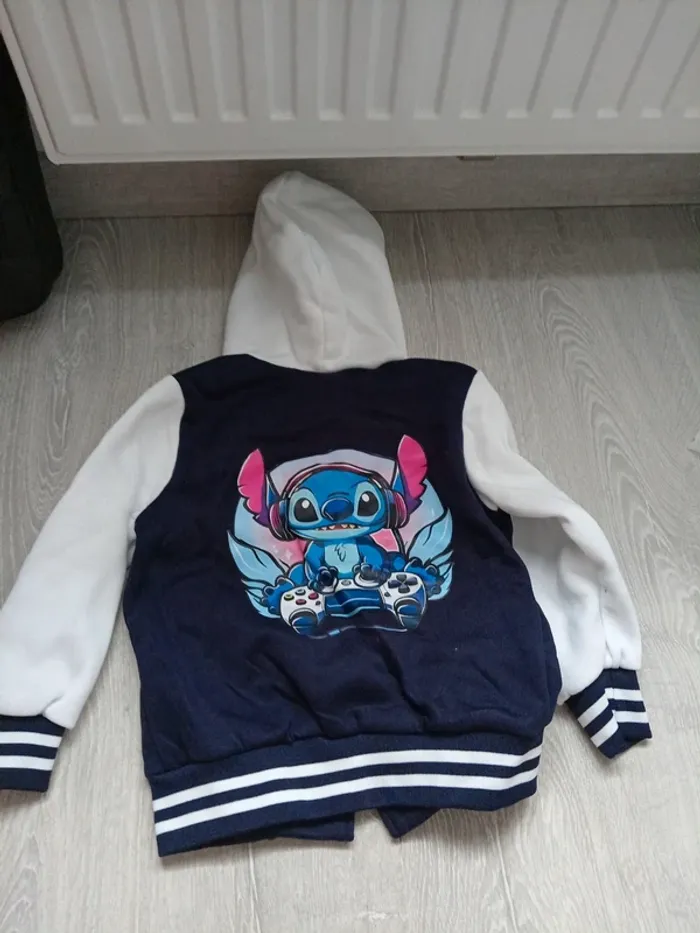 Veste teddy lilo&stitch - photo numéro 4