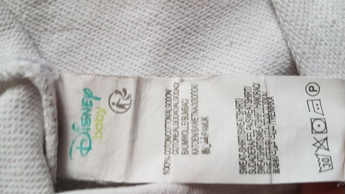 Pull Disney bébé fille 2 ans blanc et rouge - photo numéro 3