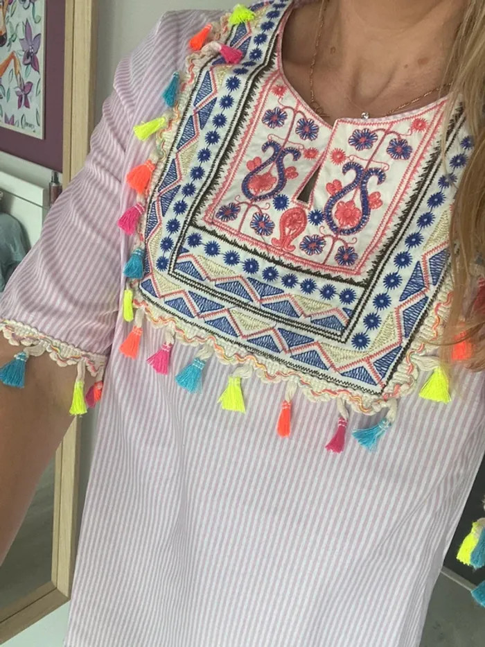 Blouse colorée - photo numéro 3