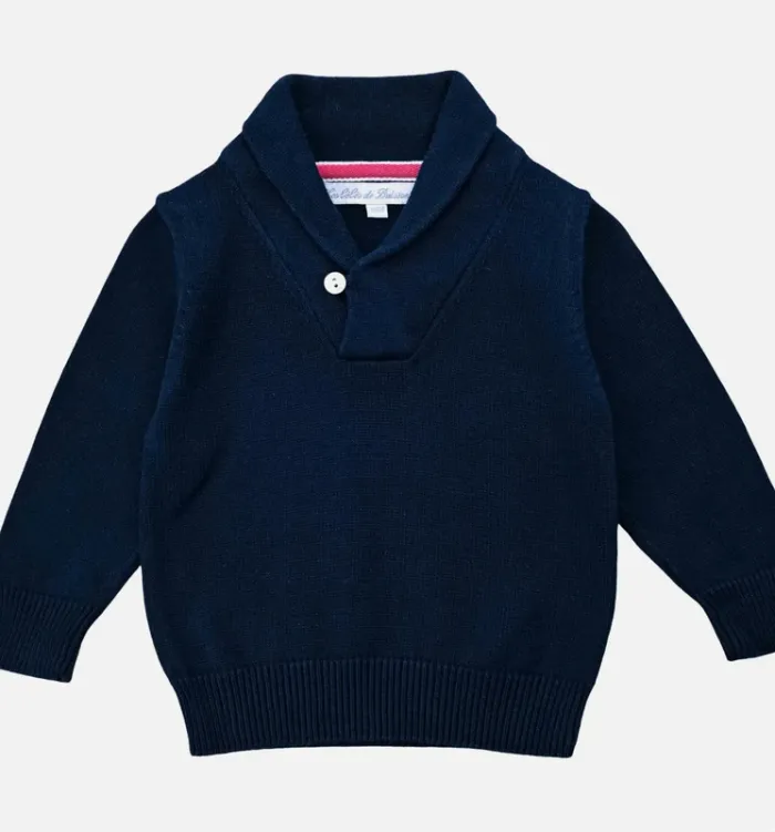 Pull 6 mois en coton Buissonnière