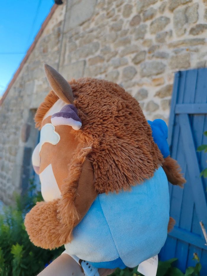 Grande peluche ufufy - belle et la bête - photo numéro 5