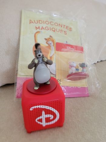 Enceinte Disney Altaya avec livre de la jungle et Aristochats