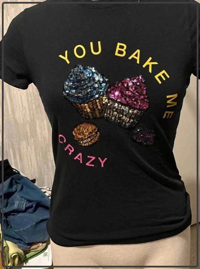 Tres jolie t shirt stradivarius taille 34/xs - photo numéro 3