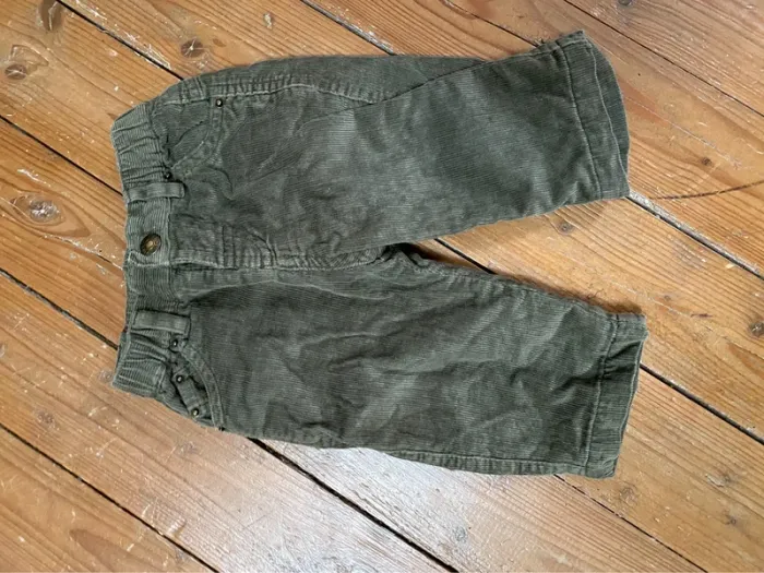 Pantalon velours côtelé