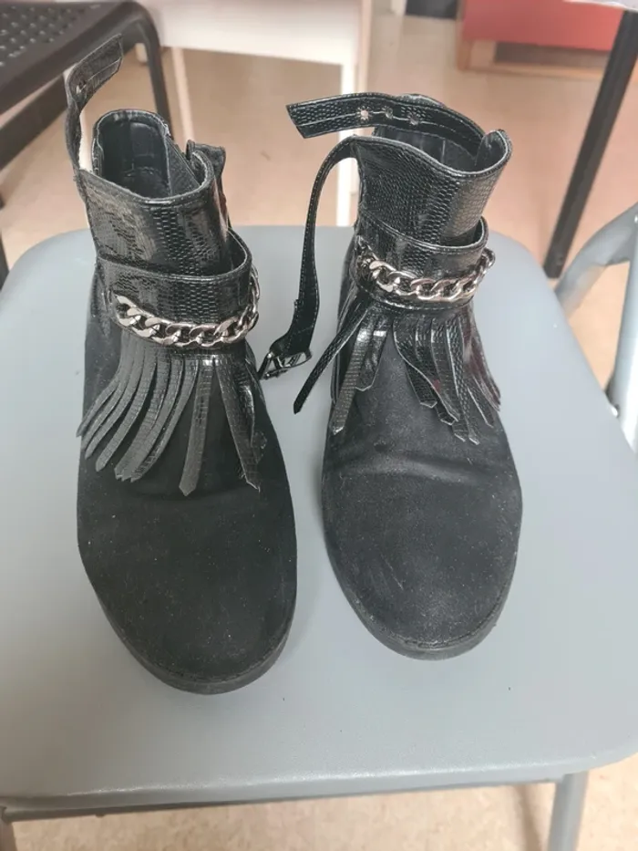 Bottines noires - photo numéro 2