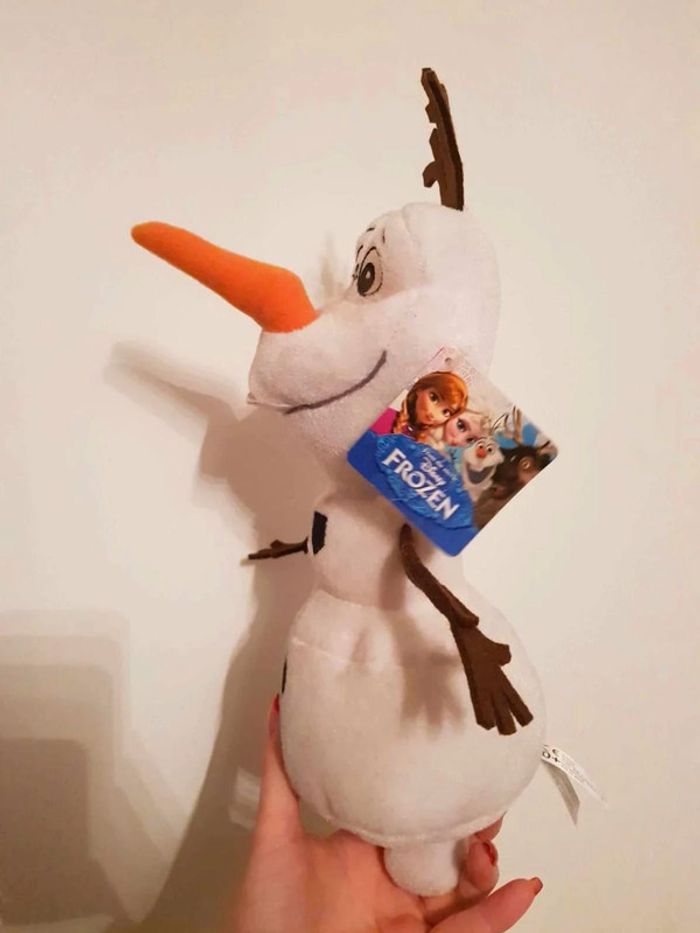 Peluche  olaf - photo numéro 2