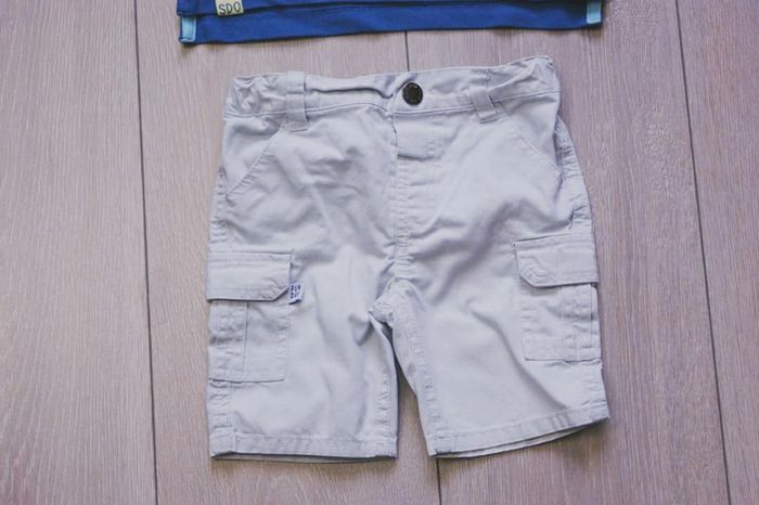 Ensemble short et polo. Garçon 24 mois. Marque Gemo - photo numéro 3