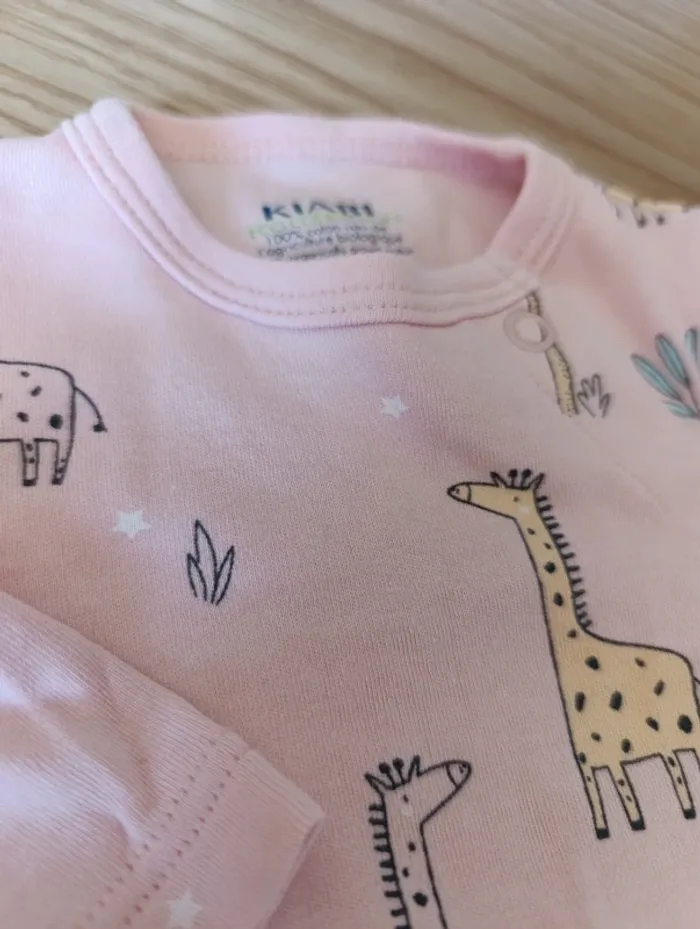 Pyjama léger naissance fille - photo numéro 2