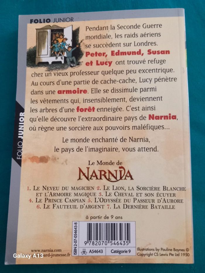 Livres le monde de Narnia - photo numéro 4