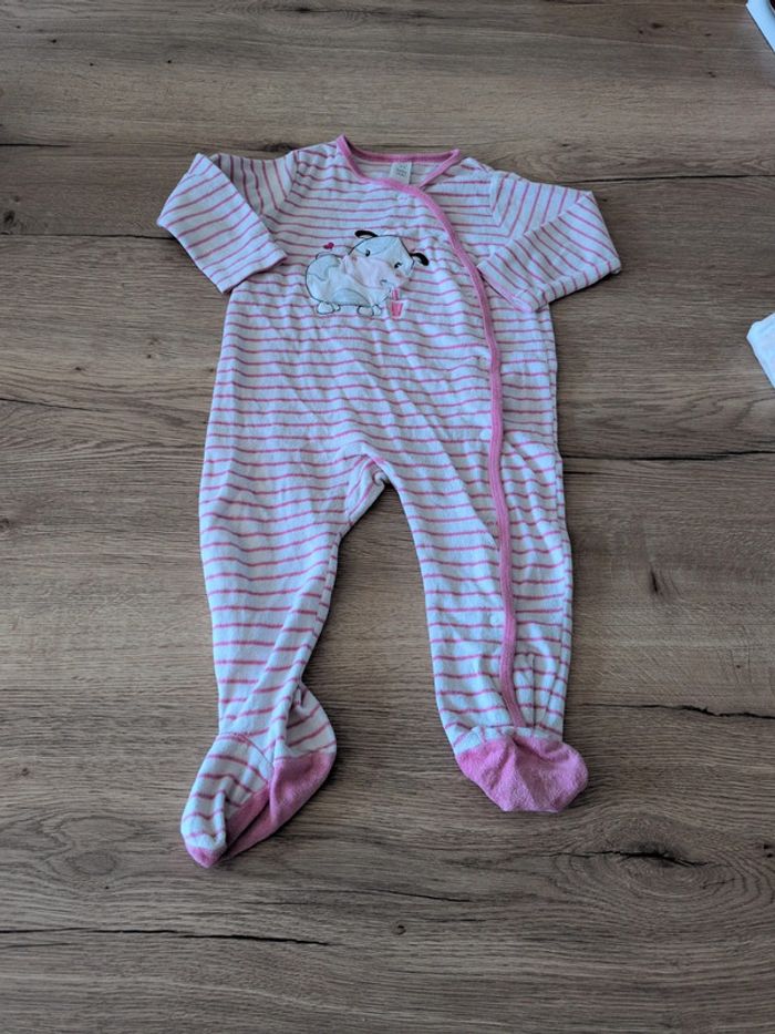 Lot 2 Pyjamas hiver enfant fille Taille 3 ans - photo numéro 2