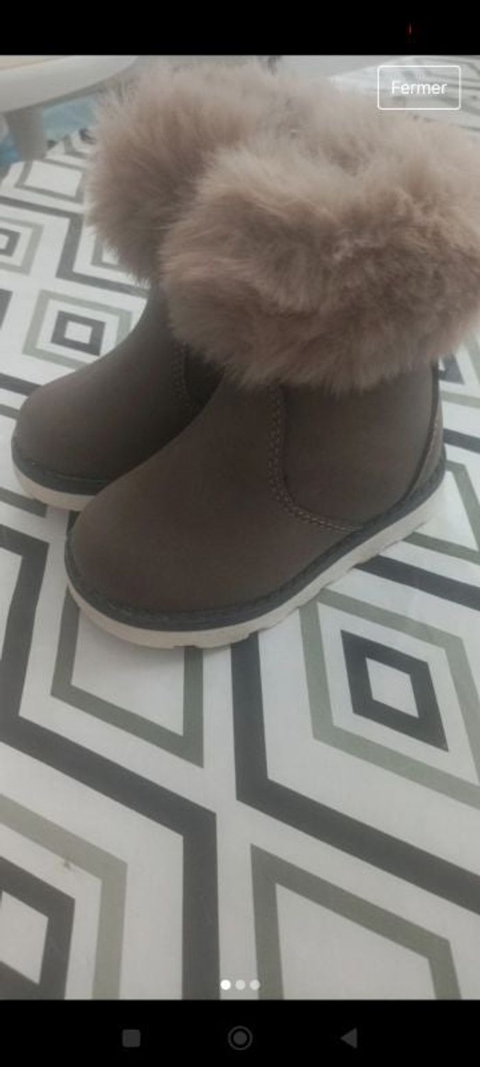 Bottine bébé fille