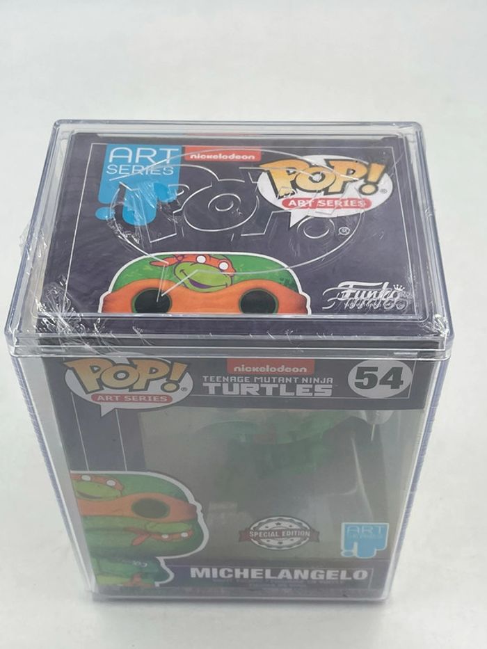 Figurine Funko Pop Tortue Ninja Michelangelo N•54 neuf - photo numéro 5