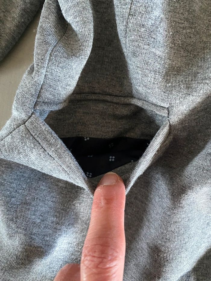 Blazer Bershka Premium Outwear gris taille S 36 - photo numéro 10