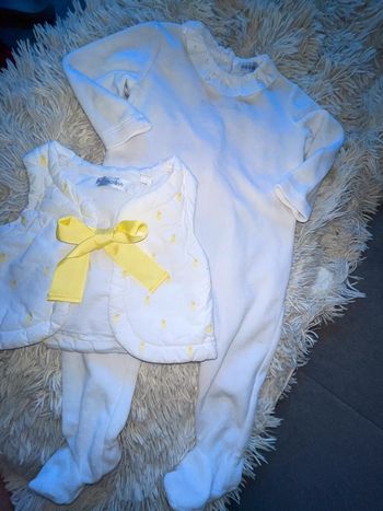 Pyjamacol Claudine  gilet boléro marese 12 mois