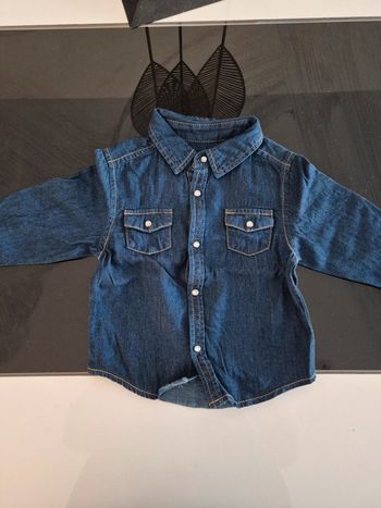 Chemise jean 9 mois