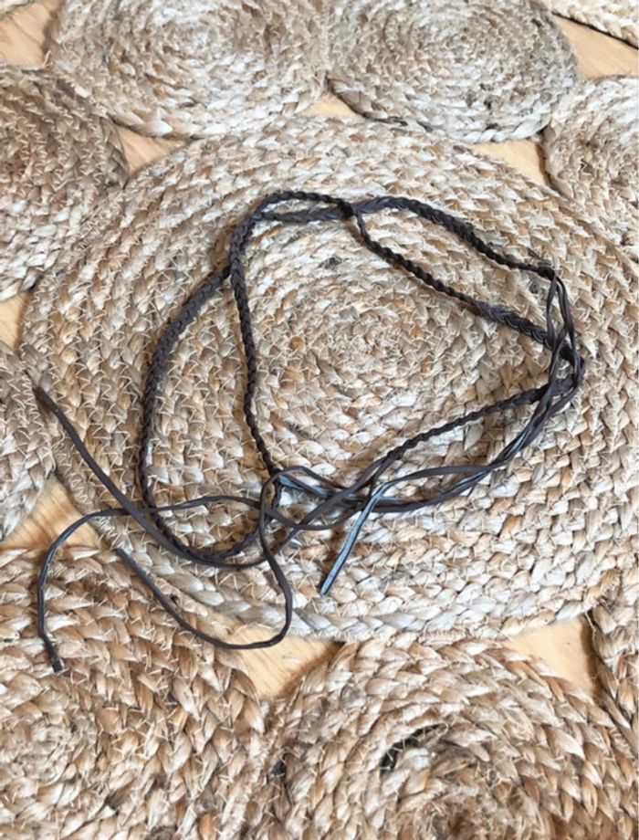 🍁 Ceinture corde marron 🍁