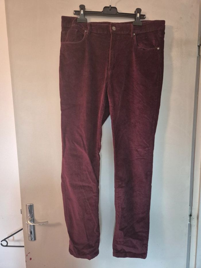Pantalon velours Monoprix 44 - photo numéro 2