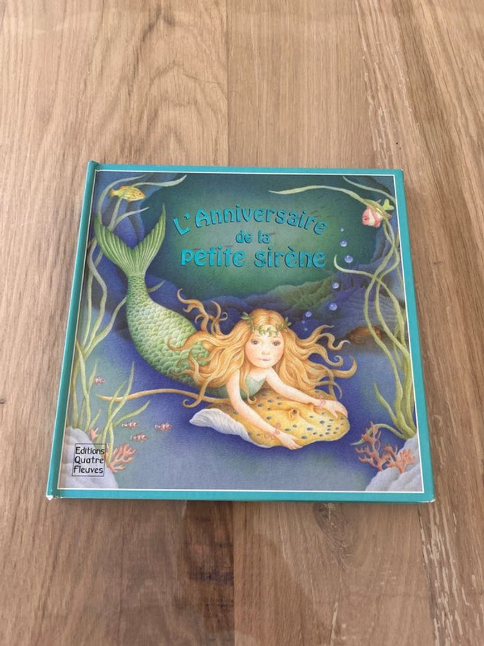 Livre l’anniversaire de la petite sirène