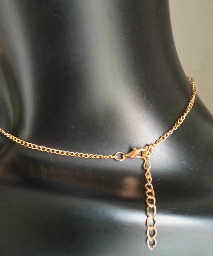 Collier fantaisie chat noir - photo numéro 3