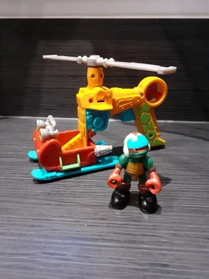 Tortue Ninja Hélicoptère 2 en 1 - photo numéro 2