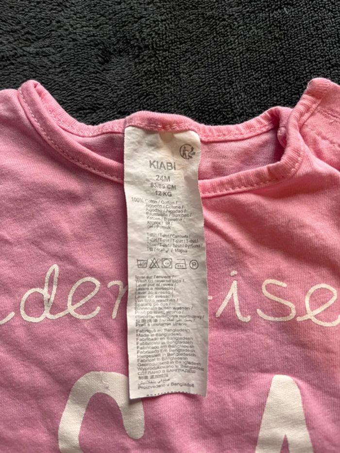 Sous pull fille 24 mois kiabi - photo numéro 3