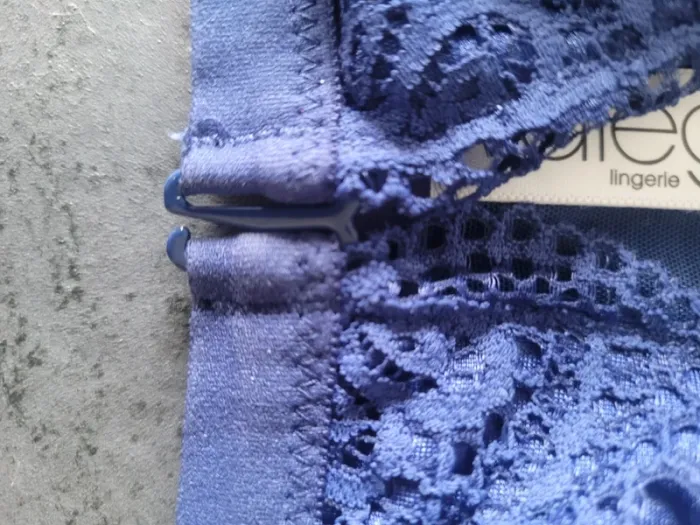 Soutien gorge Valege bleu indigo L neuf avec étiquette - photo numéro 5