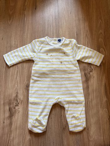 Pyjama velours 3 mois