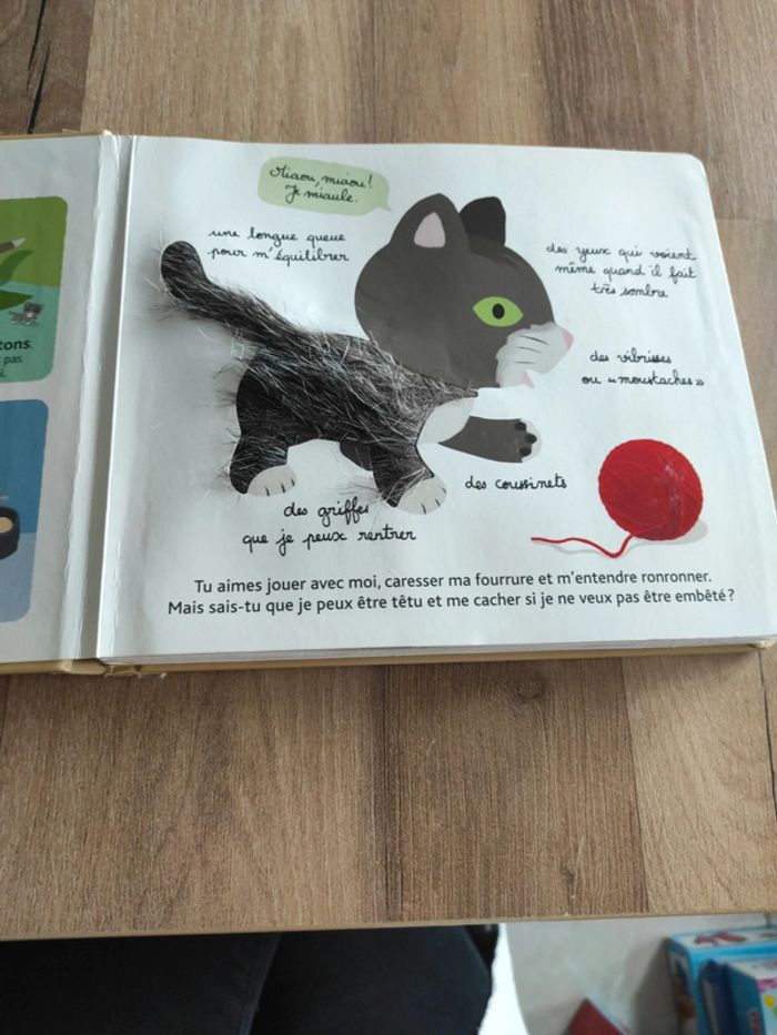 Livre : Mes animaux familiers à toucher - photo numéro 8