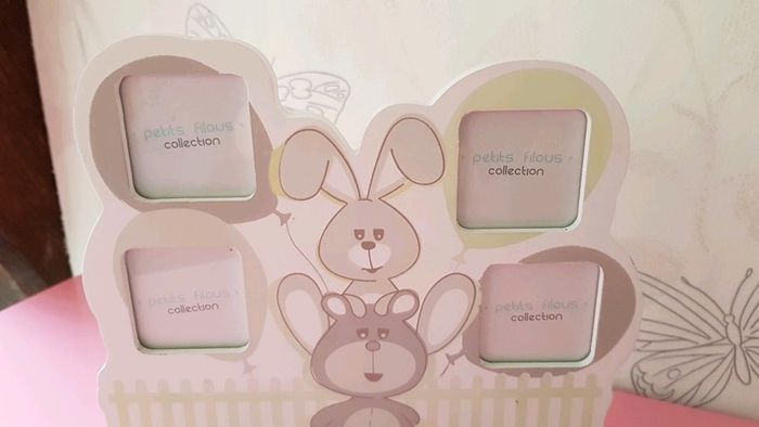 Petit cadre photo (pour 4 petites photos style photos d'dentitées) - photo numéro 2