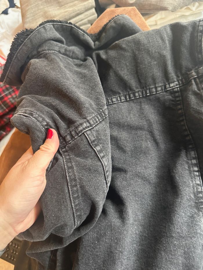 Veste en jean noire - Original Denim - photo numéro 4