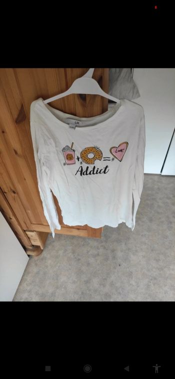 T-shirt manche longue fille