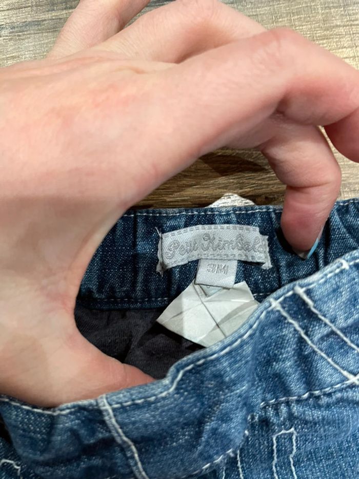 Jeans 3 mois petit kimbaloo - photo numéro 2