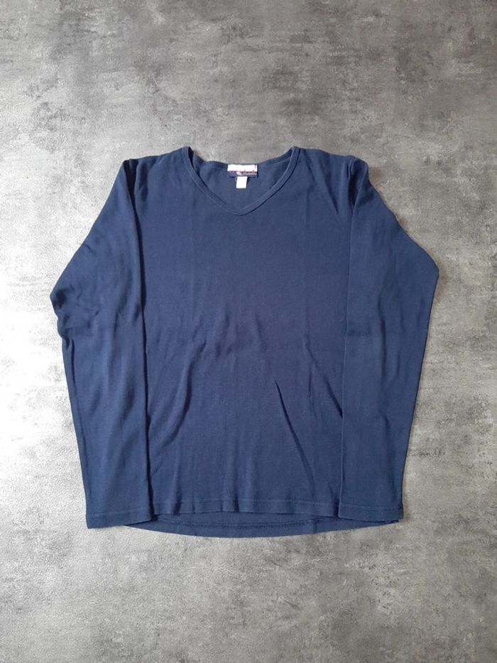 T-shirt manche longue vintage femme 100% coton