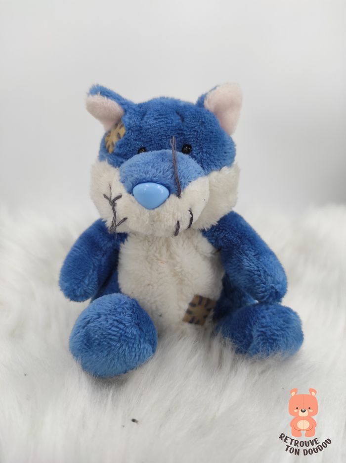 Peluche Renard Bleu Tatty Teddy Baffle 78 Blue Nose