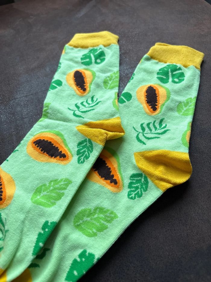 Chaussettes papaye - photo numéro 3
