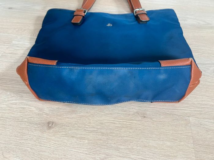 Sac à main cabas Katana bleu marine – idéal cours / bureau - photo numéro 5