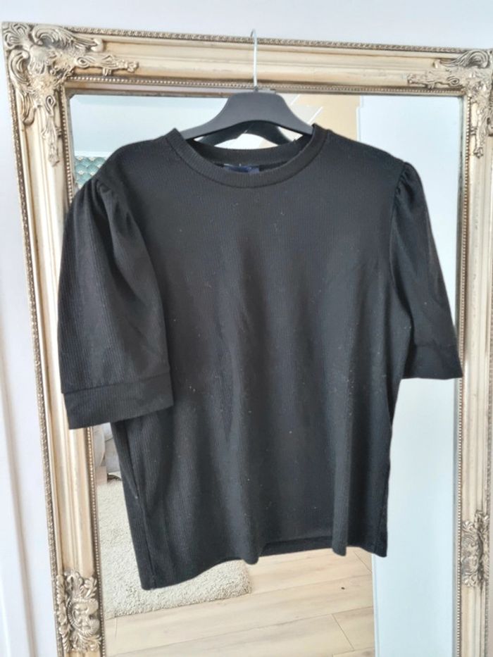 T-shirt noir Kiabi femme