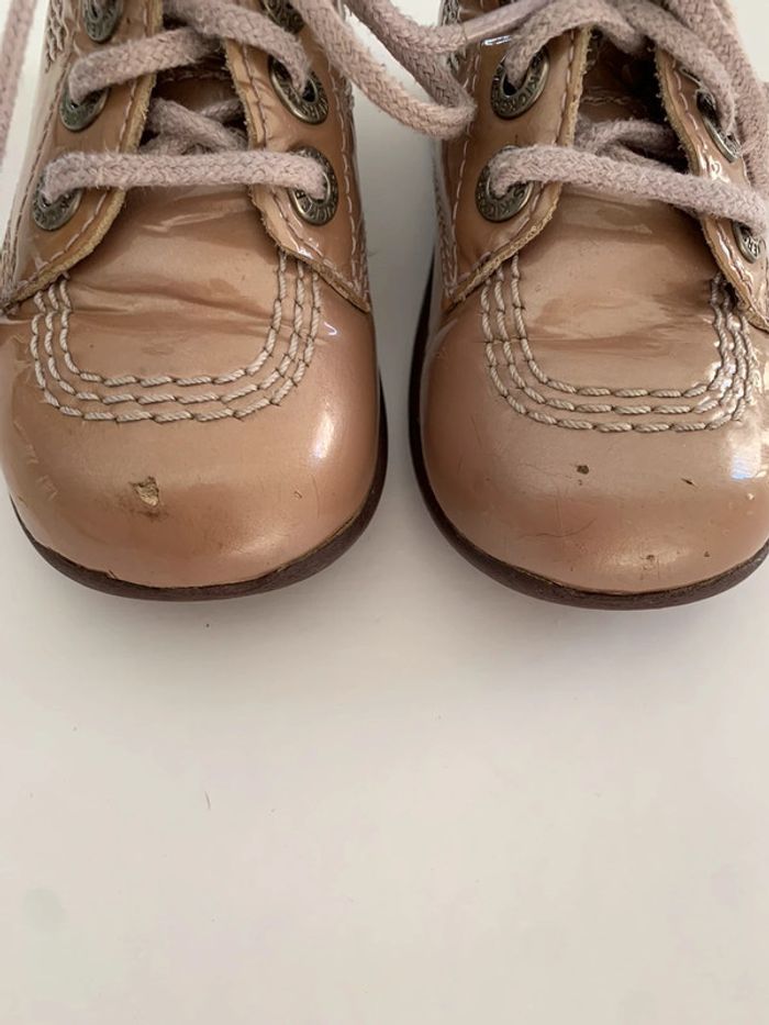 Bottines kickers vernis - photo numéro 4