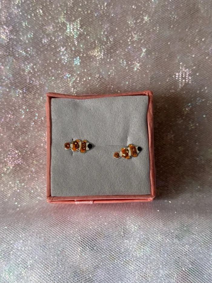 Boucles d’oreilles poisson