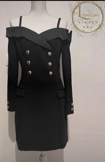 Robe Morgan Noire col bardot / 212-Rdiana T36