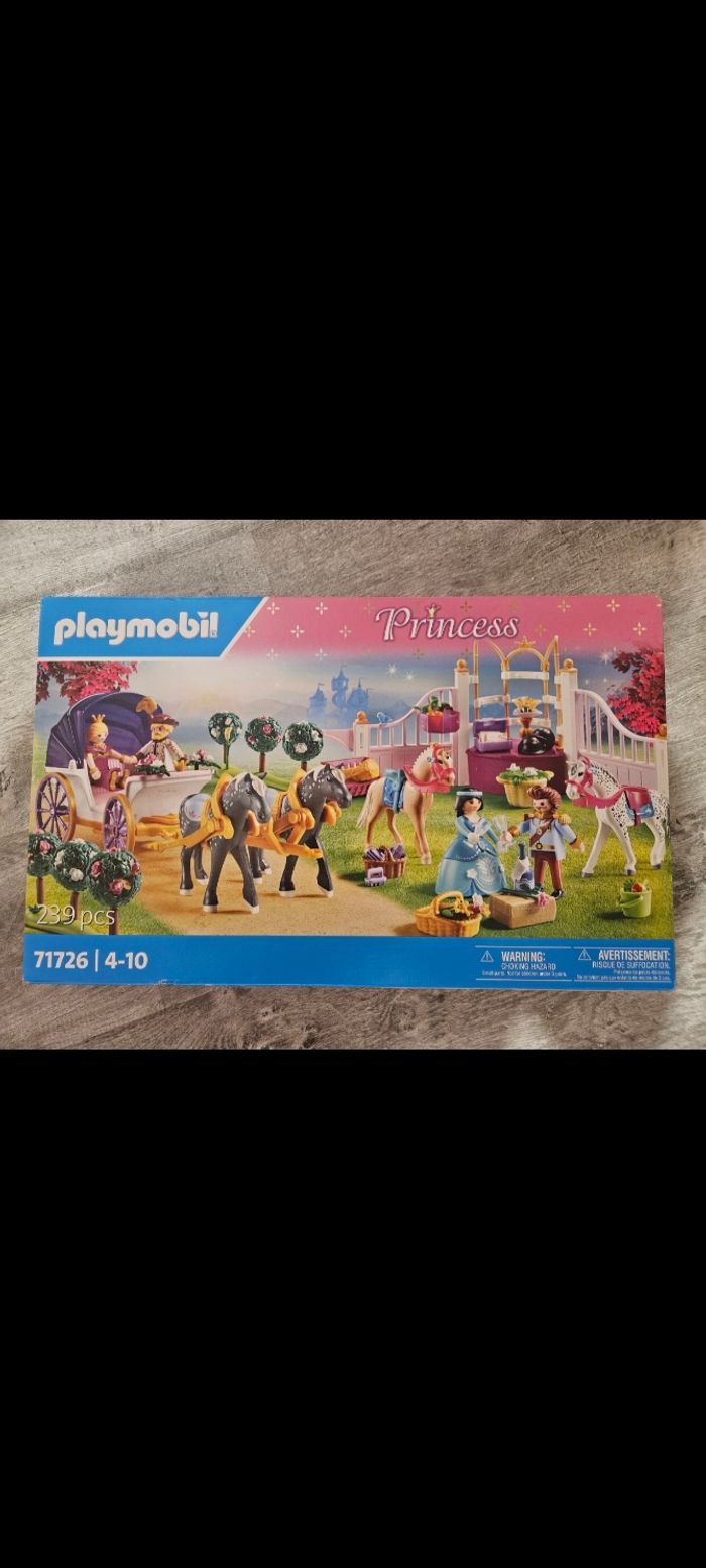 Playmobil carosse princesse