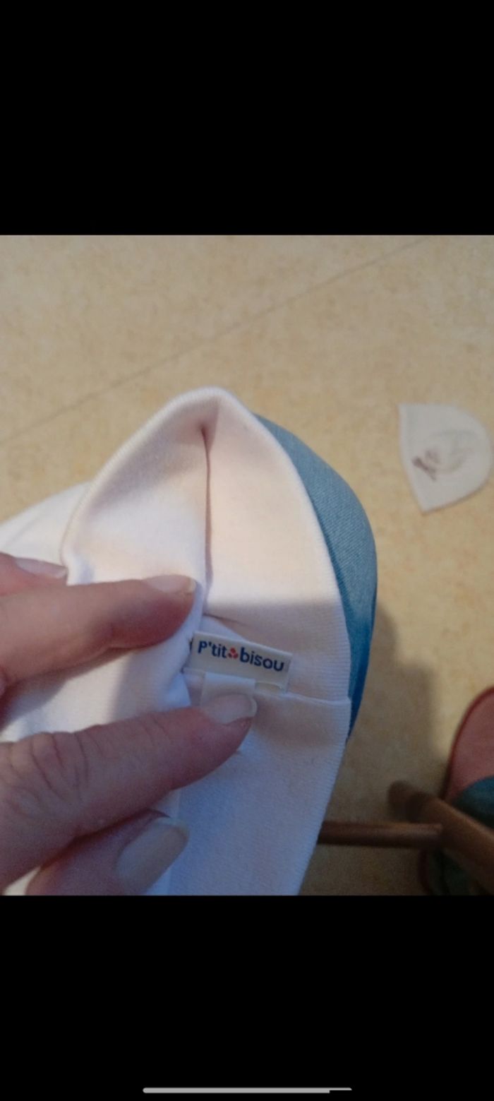 Lot de 2 bonnets taille 6/12 mois - photo numéro 6